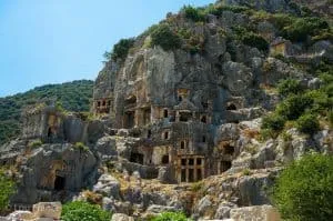 Myra ruins are a top attraction on a trip to Demre