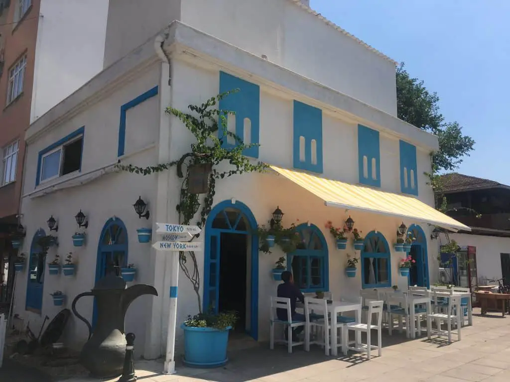 The Greek House Cafe is a great place to fuel up on a day in Demre