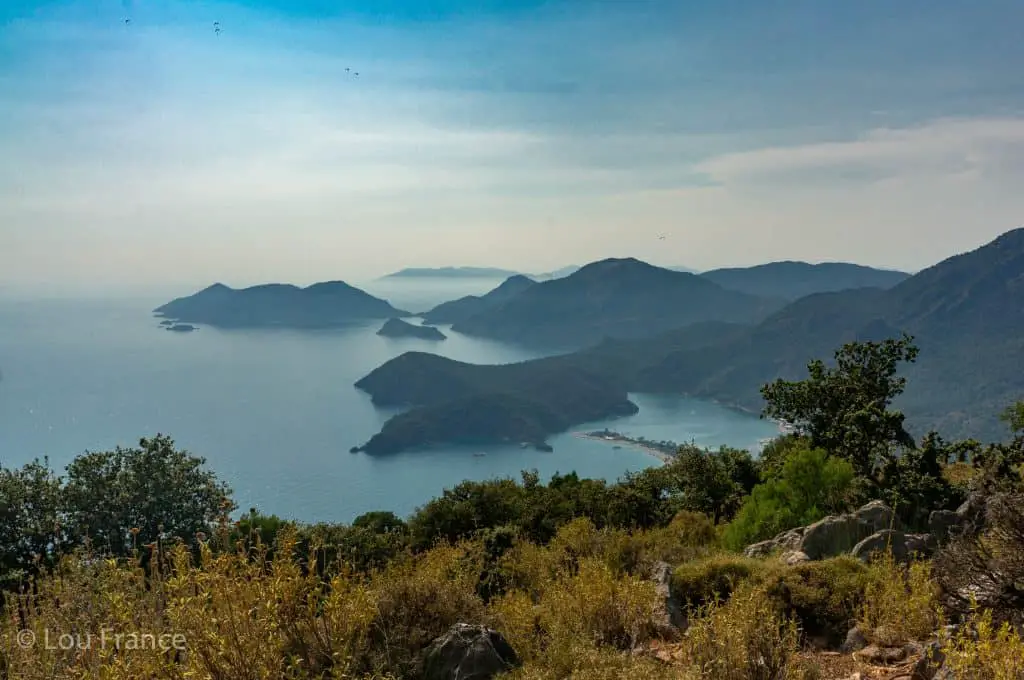 An active activity in Ölüdeniz is hiking part of the Lycian Way