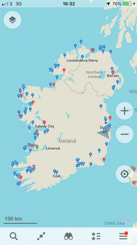 Ireland driving tour itinerary