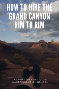 A guide to the Grand Canyon Rim to Rim hike. I explain how I completed this hiking adventure including a packing list, itinerary and transport information