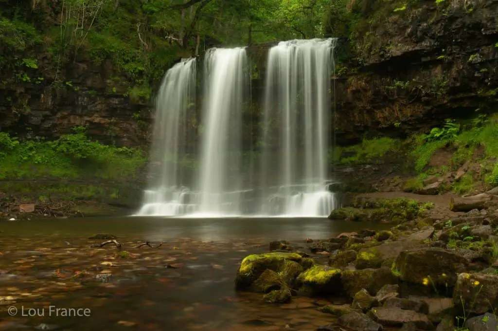 Sgwd yr Eira is the most popular Brecon Beacons waterfall