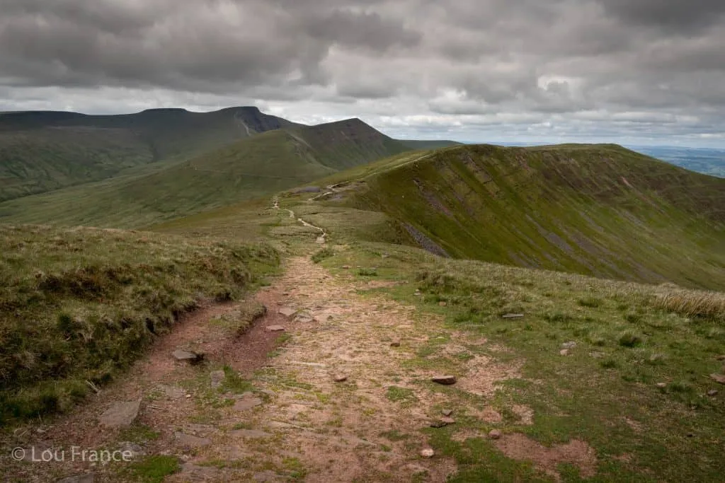 A view of Fan y Big and the central Beacons
