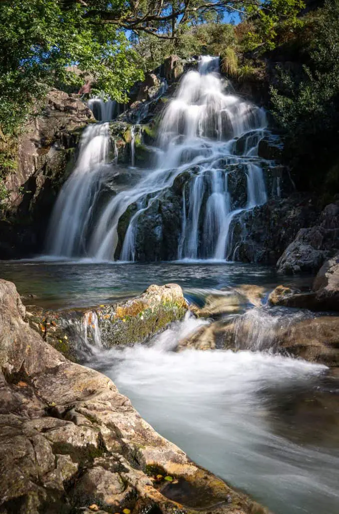 The Watkins pools and waterfalls
