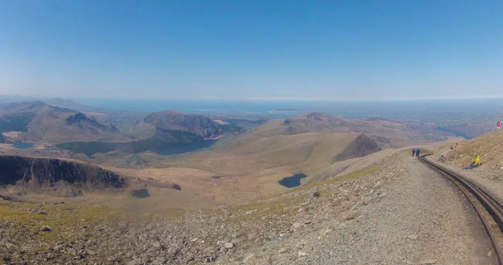 Llanberis path is the easiest Snowdon route
