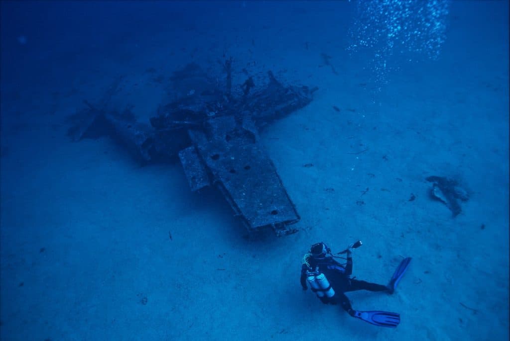 Scuba diving is an adventurous activity in kas