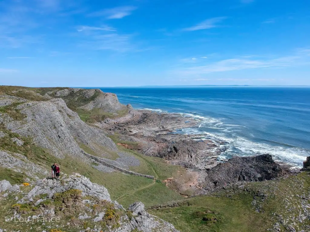 Me and Nick enjoying a walk along the Gower Peninsula