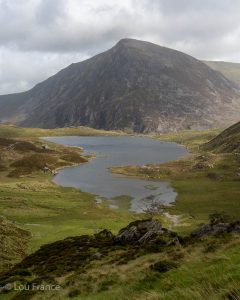 Pen yr Ole Wen mountain in Snowdonia