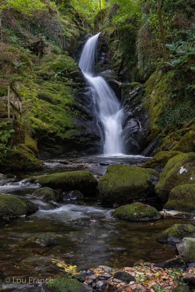 Dolgoch waterfalls in North Wales