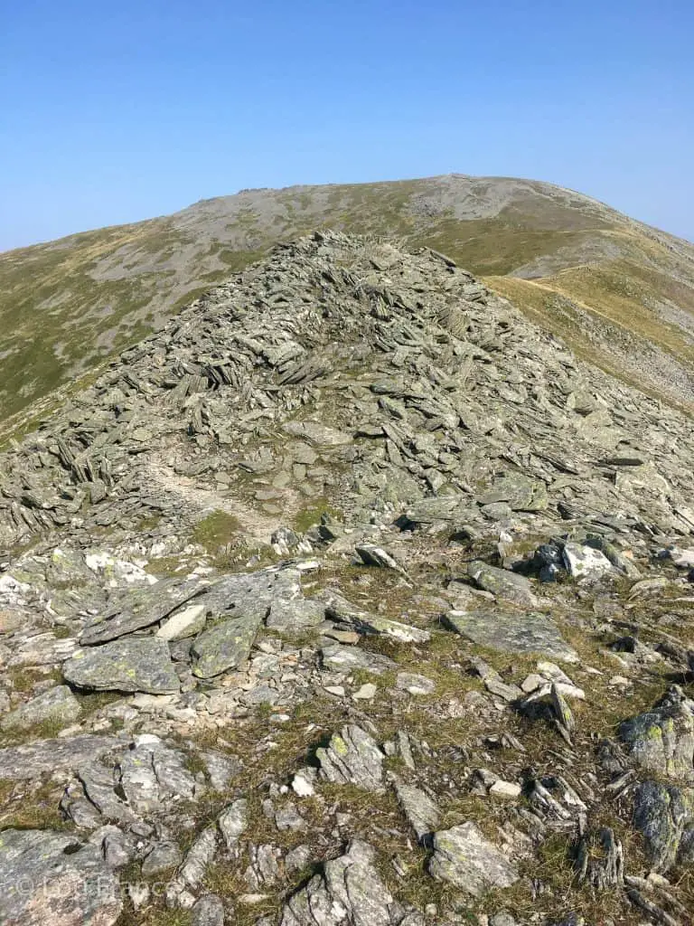 Carnedd Llywelyn is the thrid highest mountain in Wales