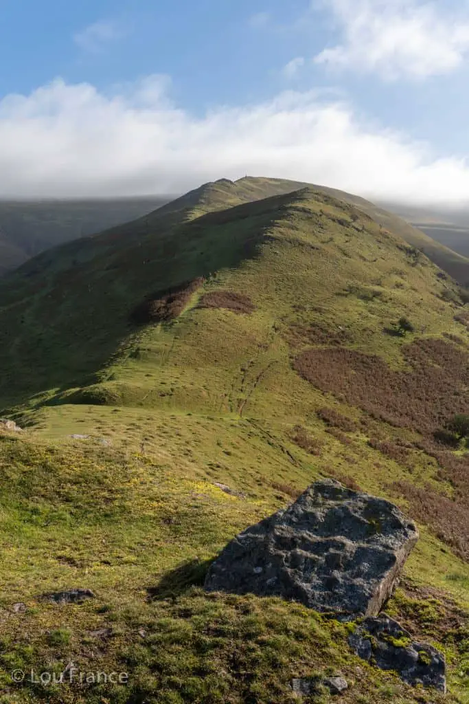 The Dragons Back on a walk of Waun Fach in the Brecon Beacons, Wales