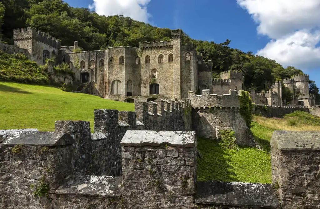 Gwrych Castle is now one of the most well known castles in Northern Wales