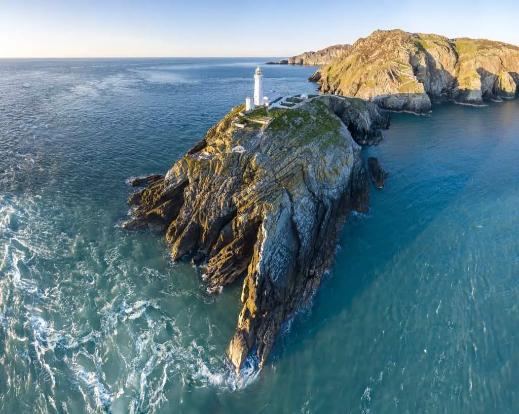 Photographing North Wales at South Stack lighthouse