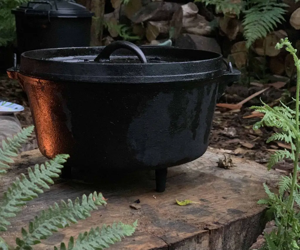 Dutch Oven Lid Lifter für Hot Cast Iron Pot Camping Wandern Kochen 