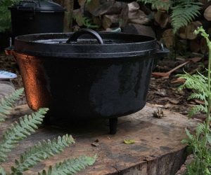 Our Dutch oven for camping