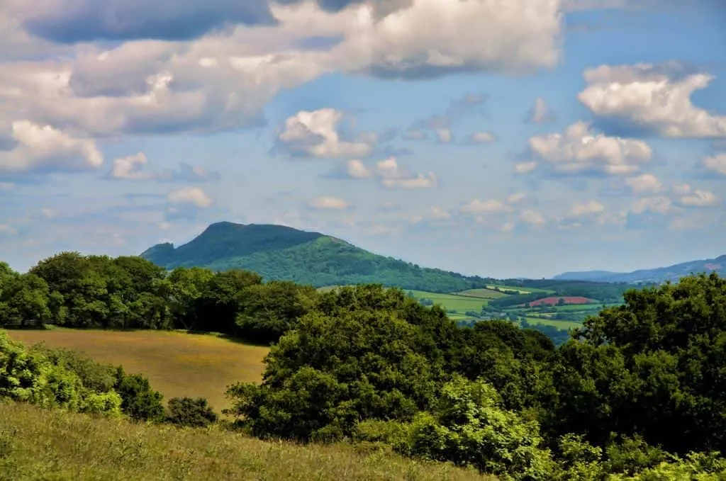 The uniquely shaped Skirrid Fawr