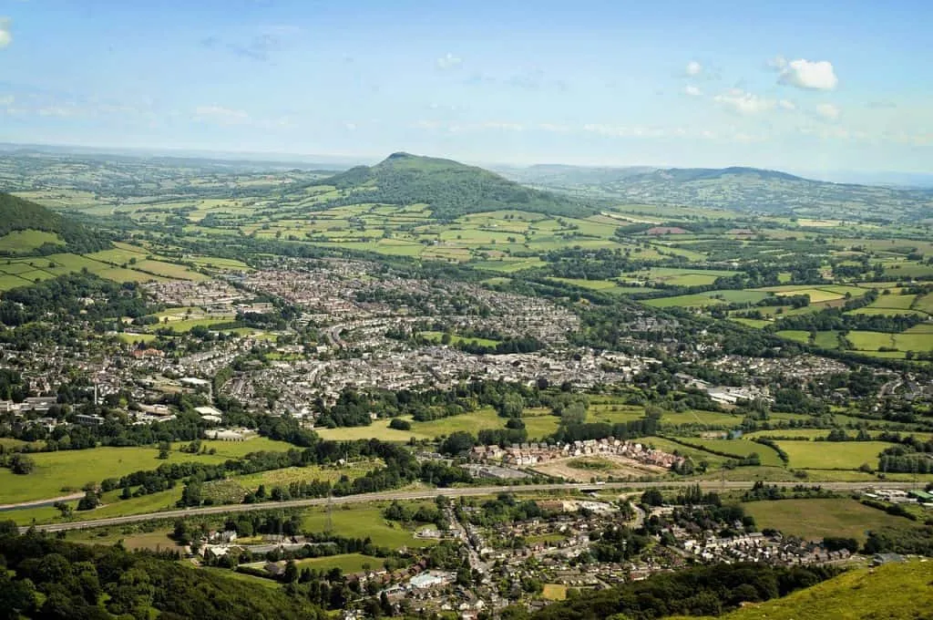 Skirrid mountain is a beautiful hike in the Brecon Beacons