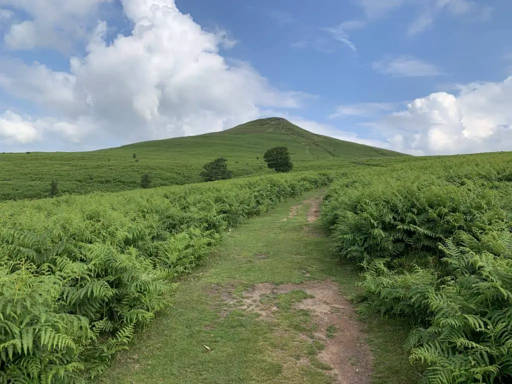 The Sugarloaf mountain, Wales