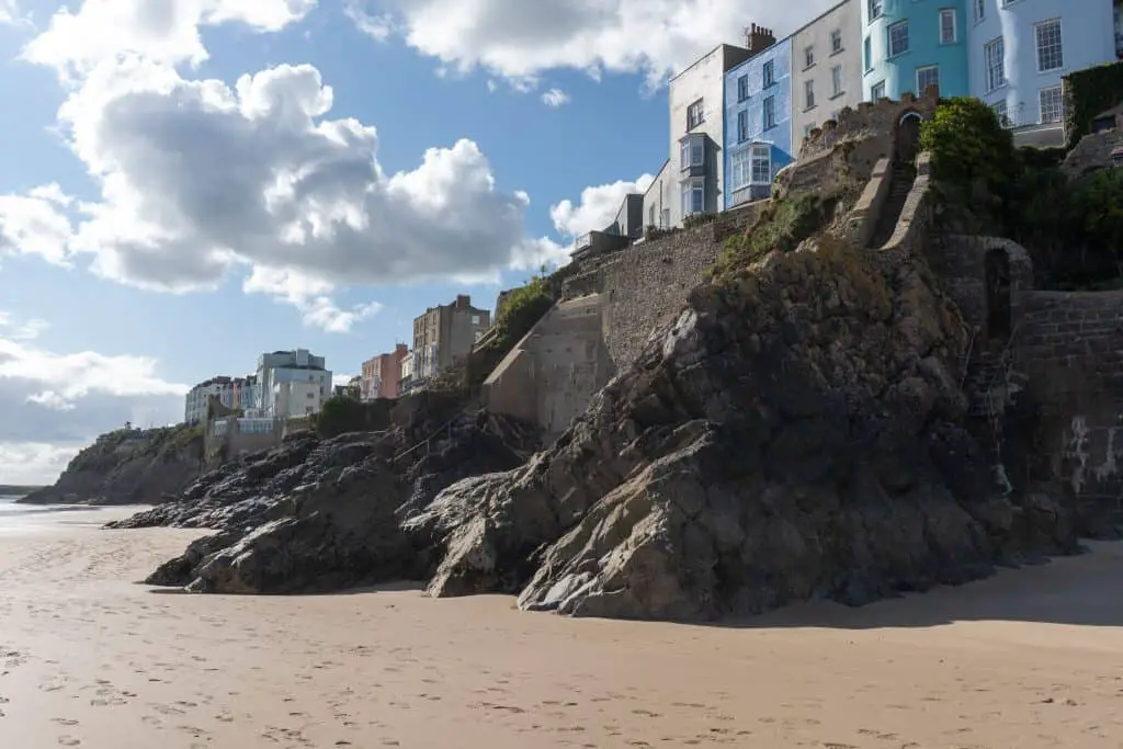 North beach is a top attraction in Tenby