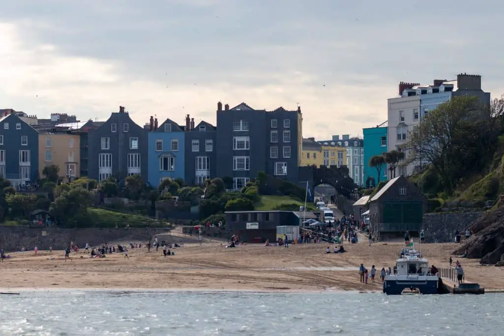 Castle beach is an award winning beach in Tenby