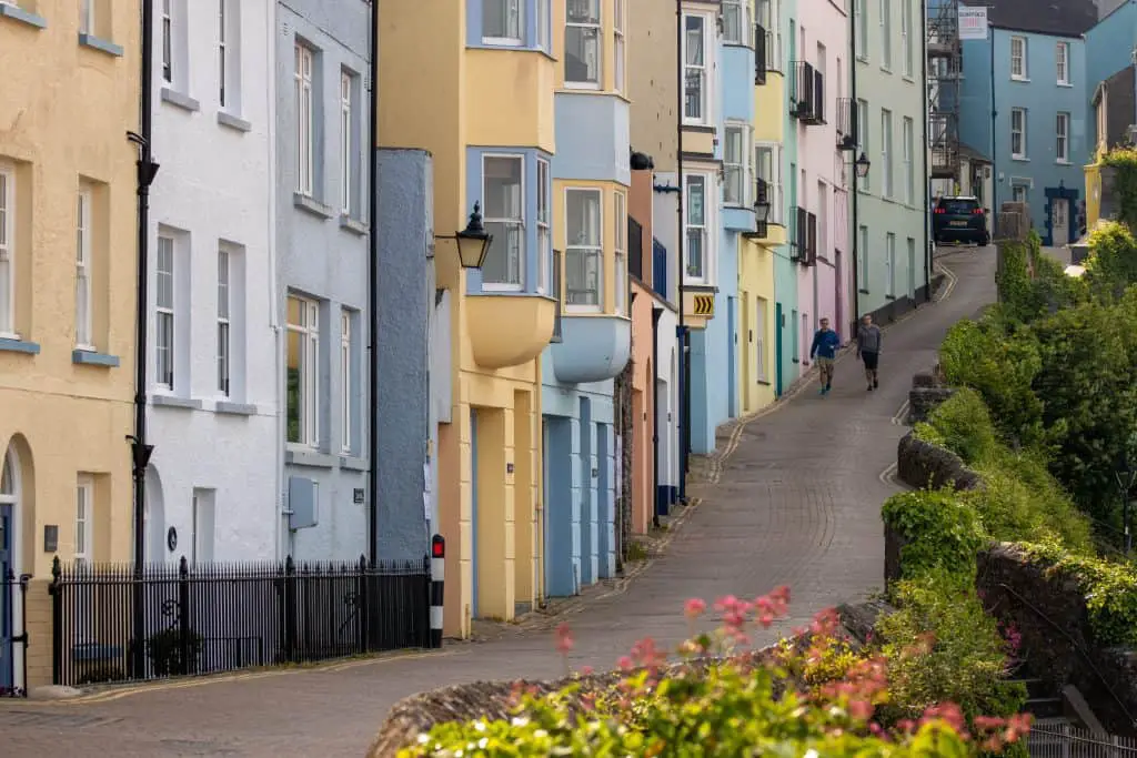 Wander the cobbled streets on a visit to Tenby