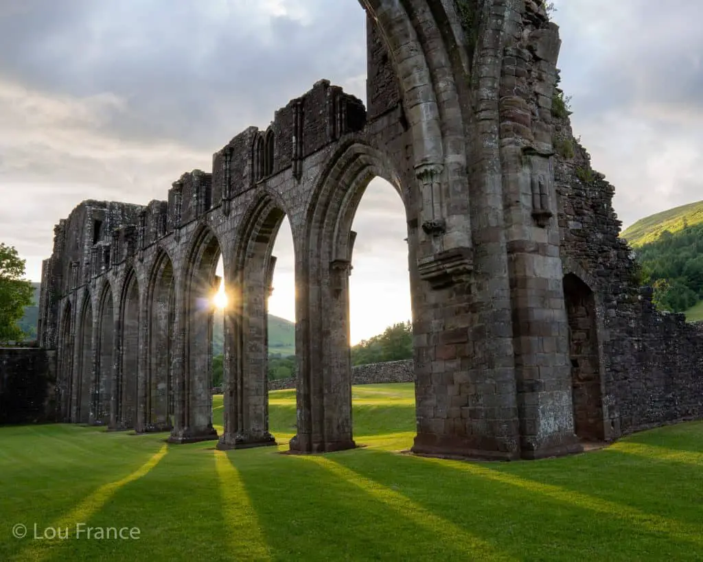 The beautiful Llanthony Priory is a beautiful place to visit in Wales