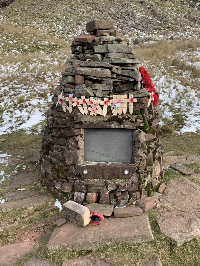 The Wellington Bomber war memorial