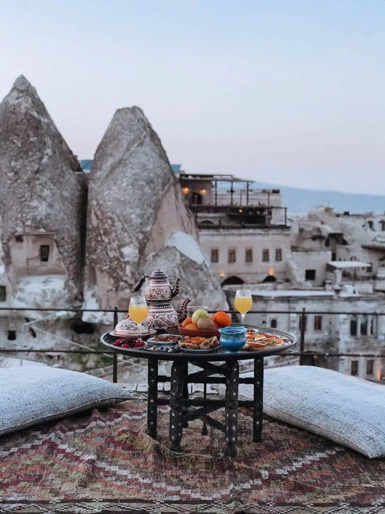 Staying at a cave hotel is a must for a Winter trip to Cappadocia