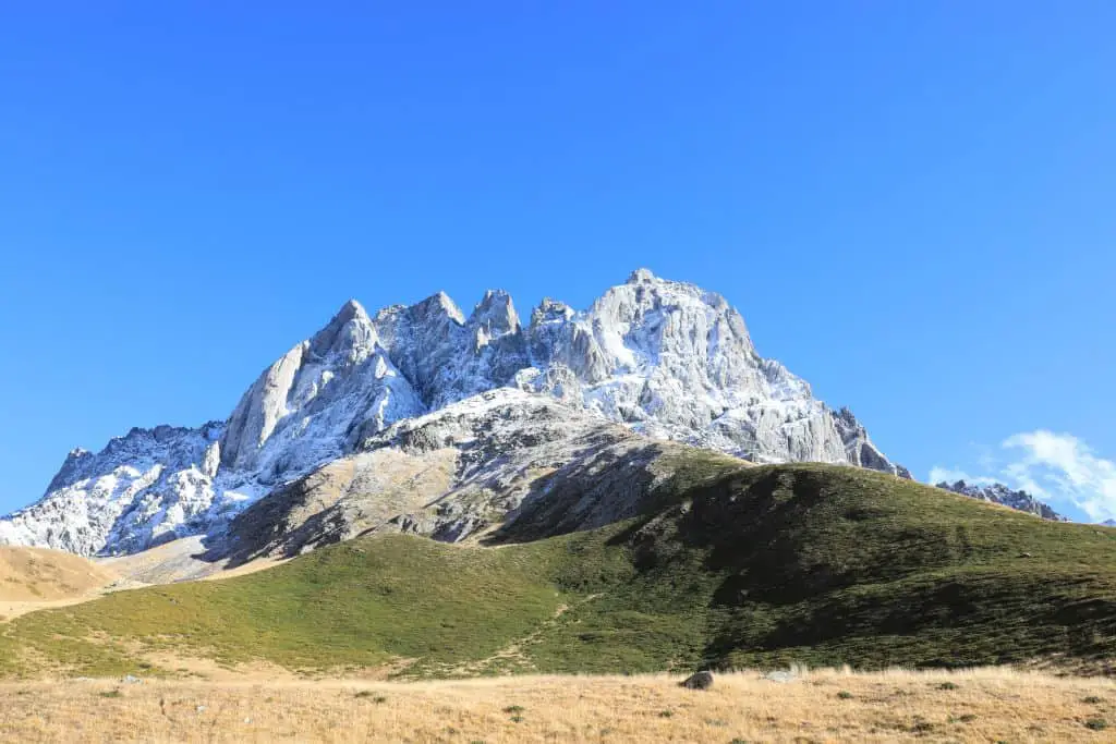 Juta valley is one of the most beautiful natural things to see in Kazbegi