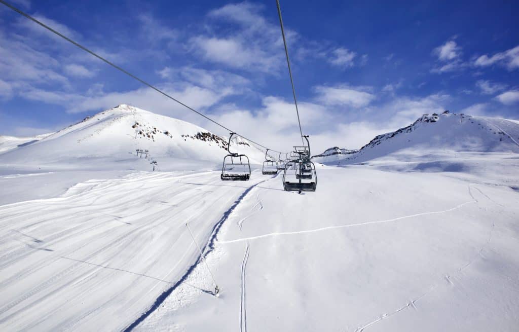 Chairlifts in Georgia are mostly new and of a high standard