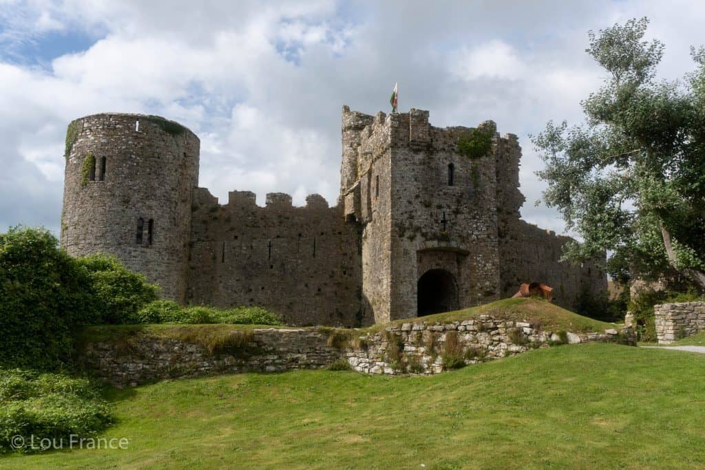 Manobier Castle is a popular place to in go in South Wales
