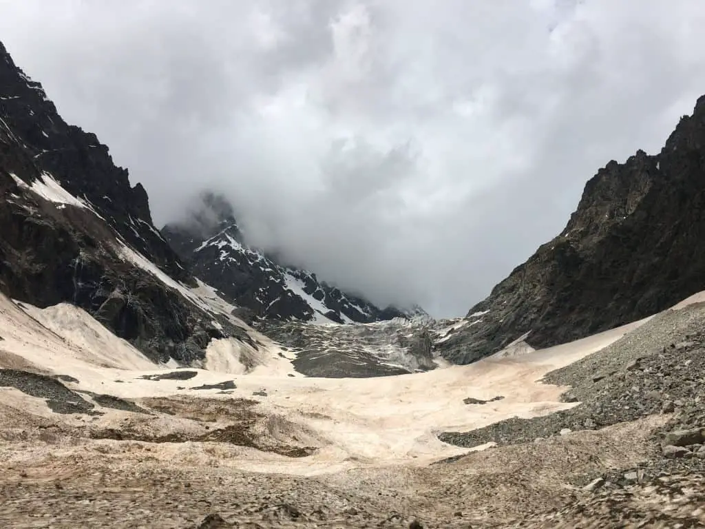 Chalaadi Glacier is a top day hike in Mestia