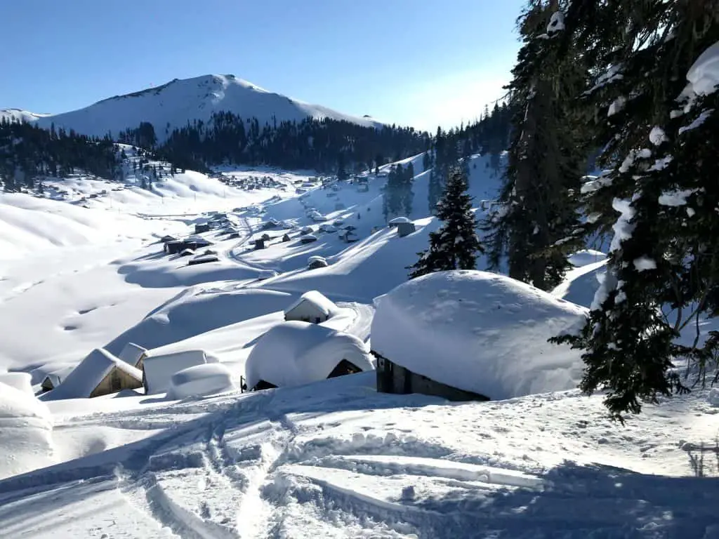 Top skiing in Georgia is available at Bakhmaro