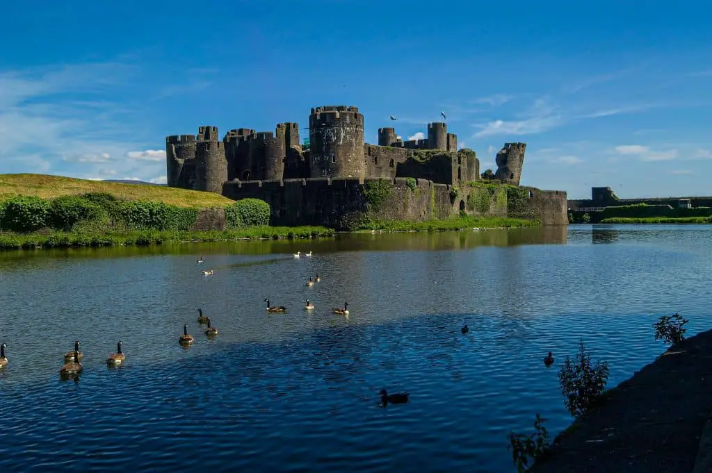 tourist map of south wales