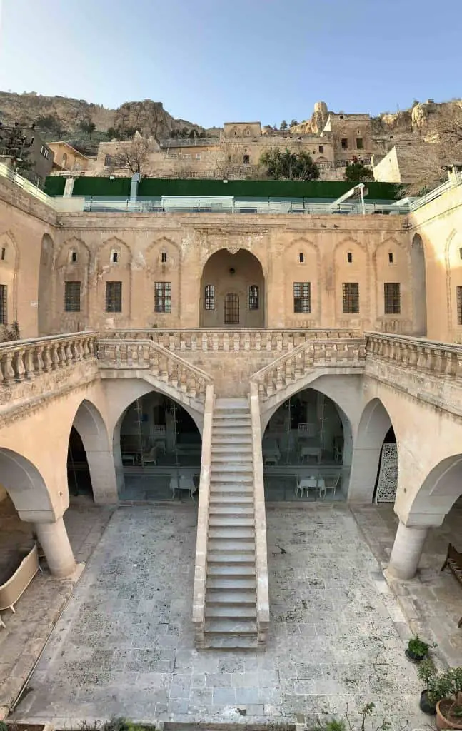 The old post office is a popular place to visit in Mardin