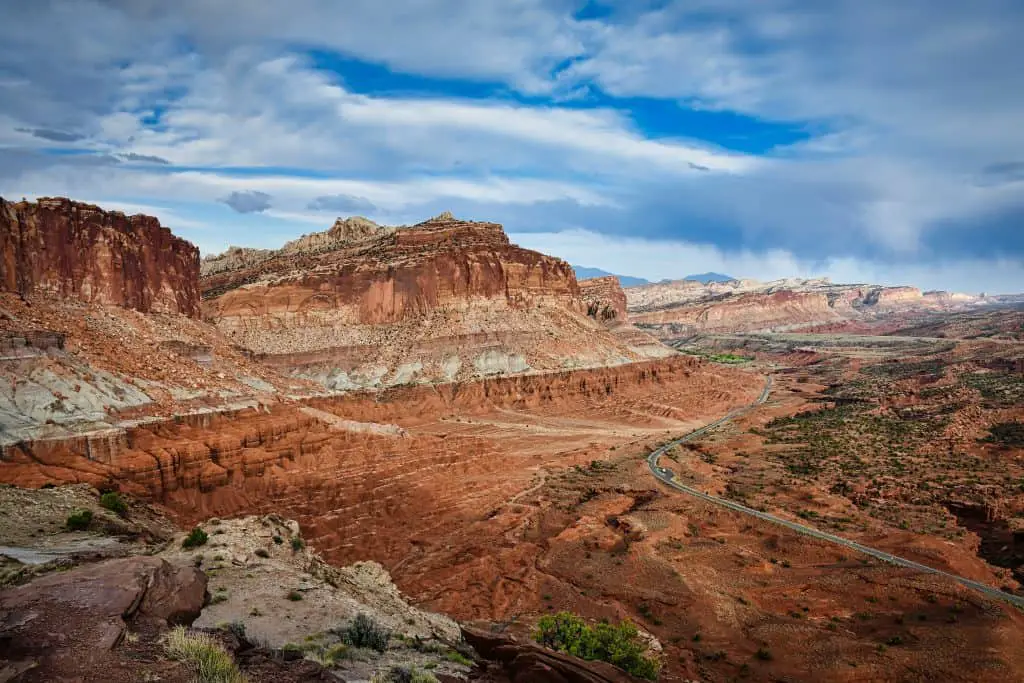Capitol Reef is the least visited Utah national park