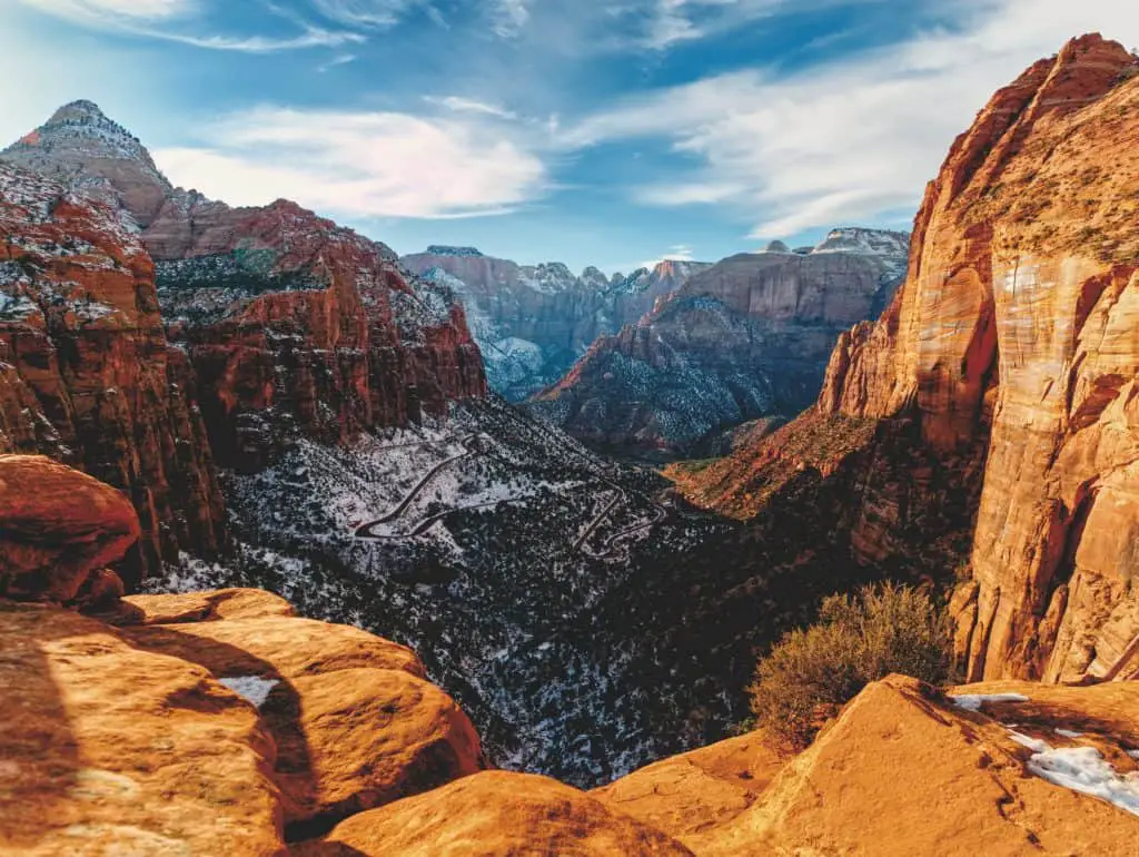 Zion comes to life as a winter national park