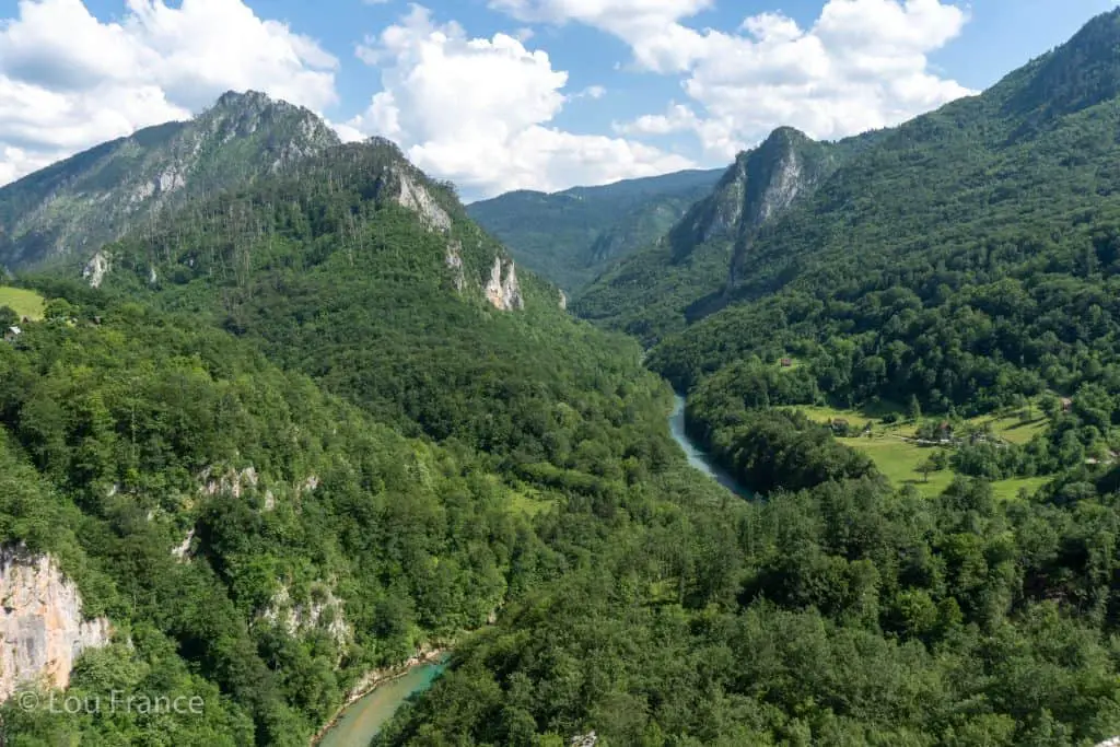 Tara Canyon is one of the prettiest places in Montenegro