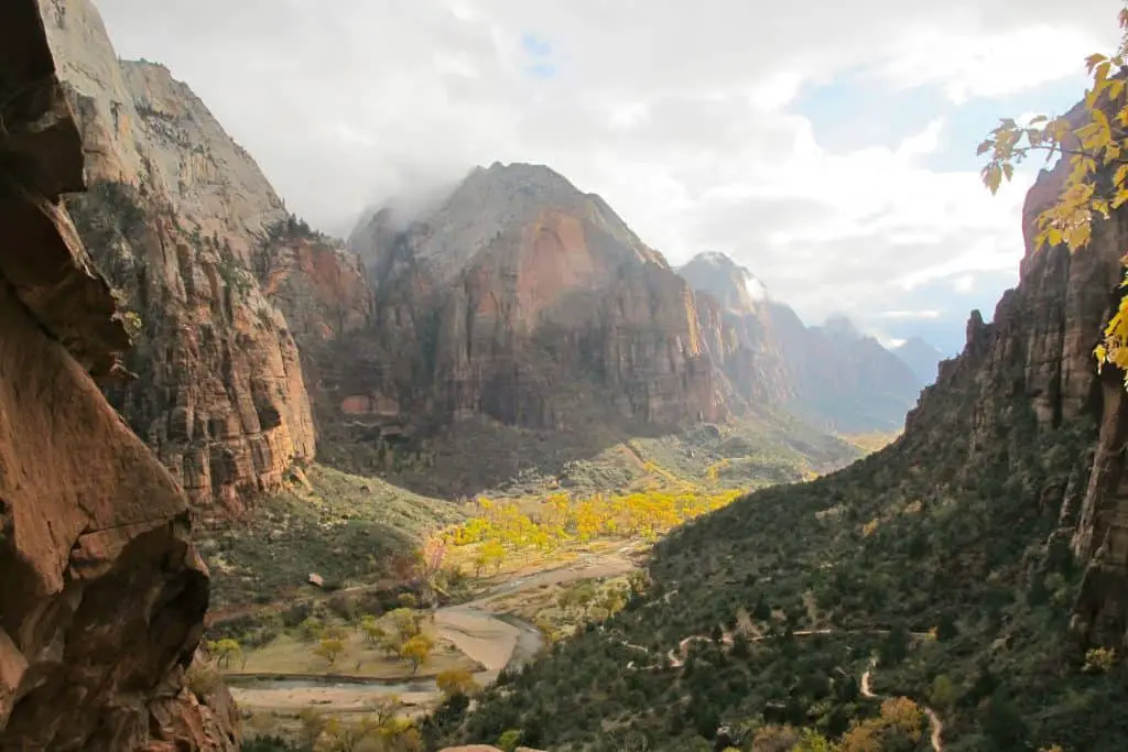 Zion is one of the best fall national parks