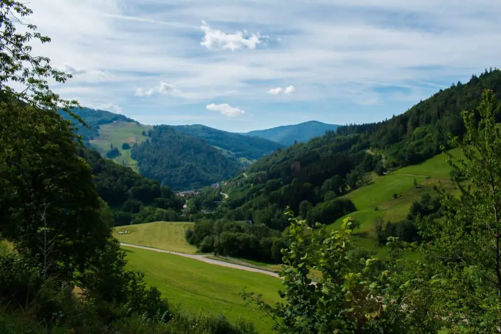 The Black Forest is a beautiful scenic drive in Germany