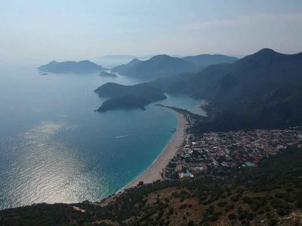 The Blue Lagoon is a popular tourist destination in Turkey