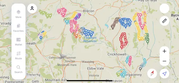 Brecon Beacons hiking trails