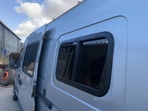 Our van sliding windows