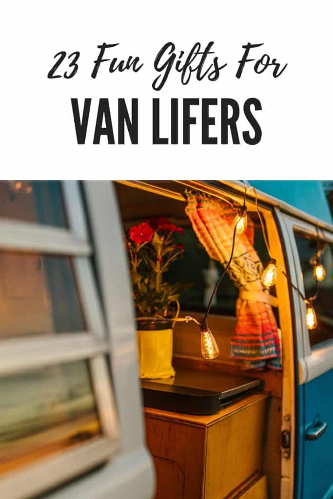 Top campervan gifts for van lifers