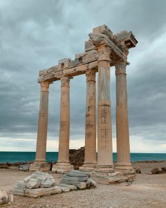 Side is a popular archaeological site in Turkey