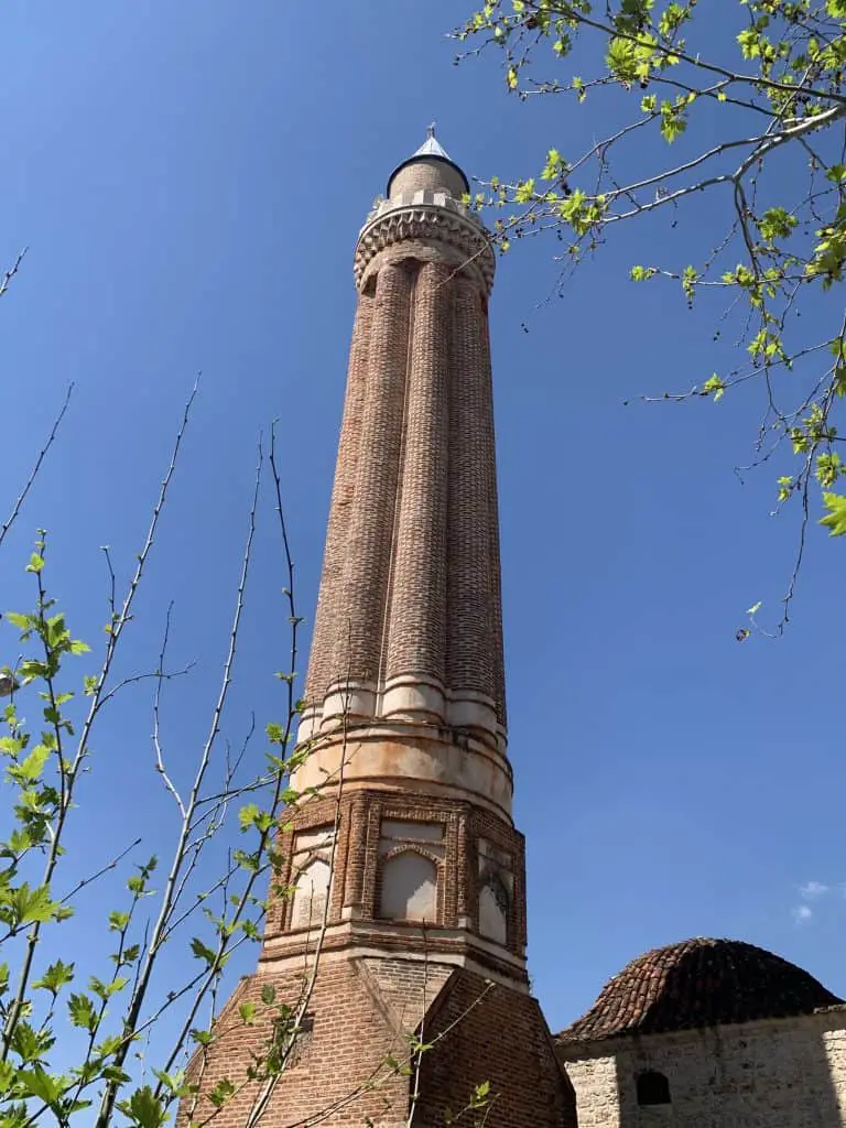 Yivli Minaret is a unique attraction in Antalya