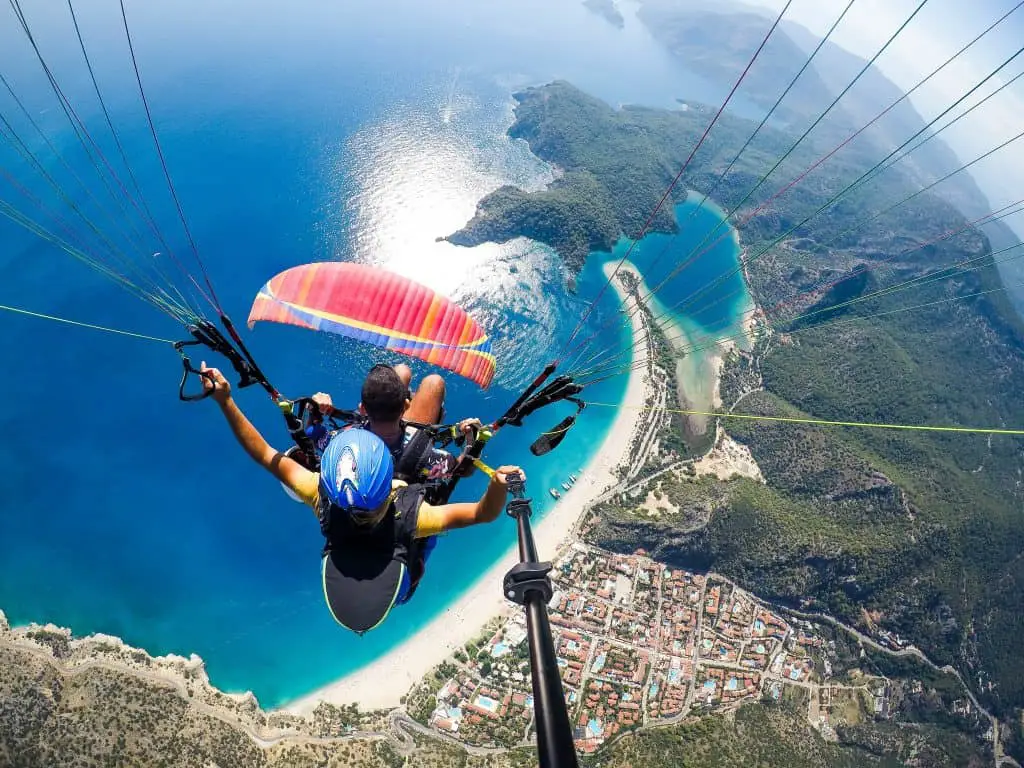 Paragliding is the most adventurous thing to do in Oludeniz