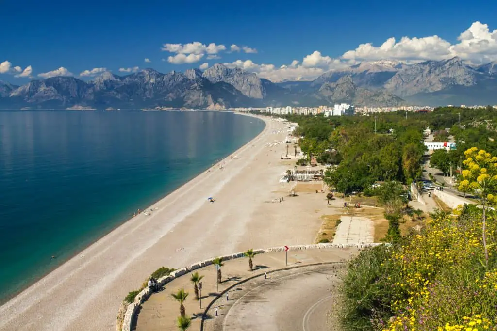 Antalya is a great destination for relaxing on a beach