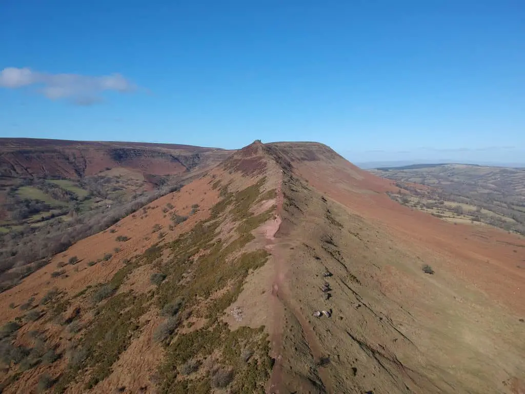 The Cat's Back ridge on Black Hill