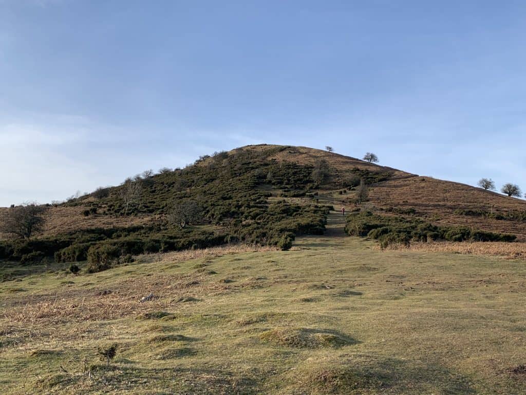 The south end of Black Hill